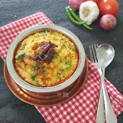 A picture of Restaurant Style Dal-Khichdi.