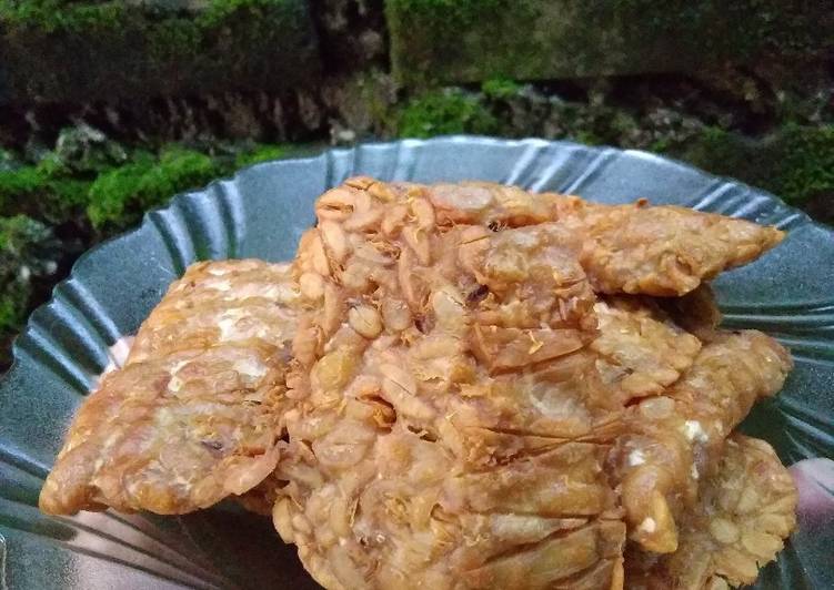 Tempe Goreng Empuk Krenyes