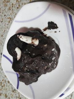Una foto de Helado de oreo (casero)