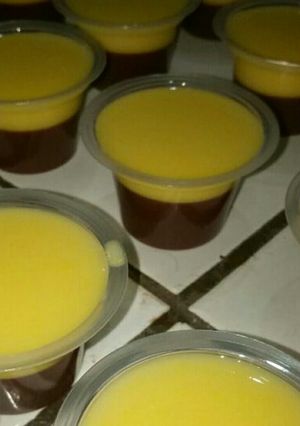 Foto resep Puding jagung coklat