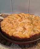 Torta dulzona de duraznos en almíbar🍑🍑