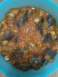 Foto resep Terong ikan jambal balado