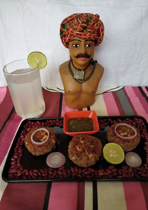 A picture of Rajma Kebab.