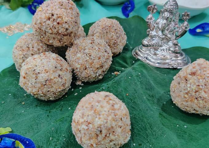 Healthy wealthy Coco dryfruit ladoo