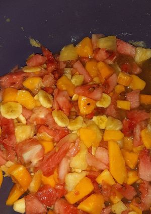 A picture of Fruit salad.