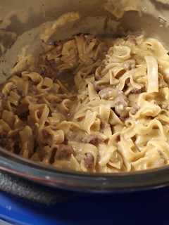 A picture of Instant Pot Homemade Hamburger Helper.