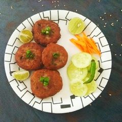 A picture of Kela Kebabs- Vrat Special.