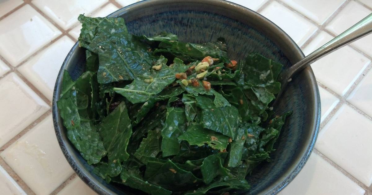 Dinosaur Kale Salad Recipe by Trey Cookpad