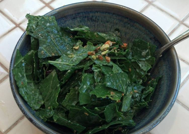 Easiest Way to Make Any-night-of-the-week Dinosaur Kale Salad