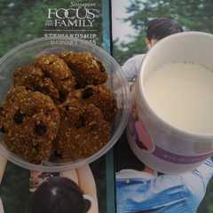 Foto resep Raisin oatmeal cookies... cemilan sehat 🙋🙋🙋