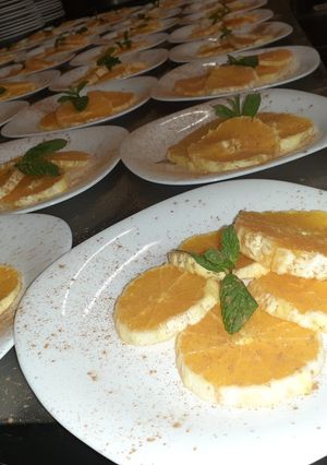 Une photo de Orange a la cannelle