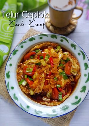 Foto resep Telur Ceplok Kuah Kecap