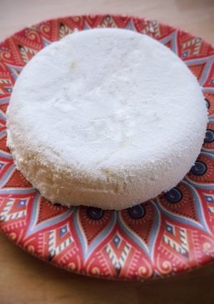 Una foto de Queso fresco casero