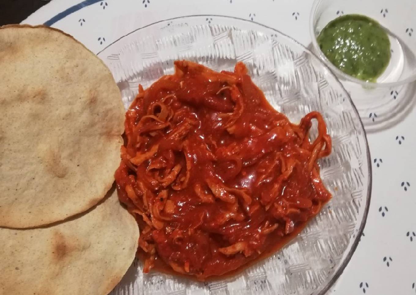 Tinga de pollo