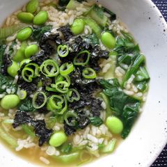 Green Rice Soup A picture of Green Rice Soup.