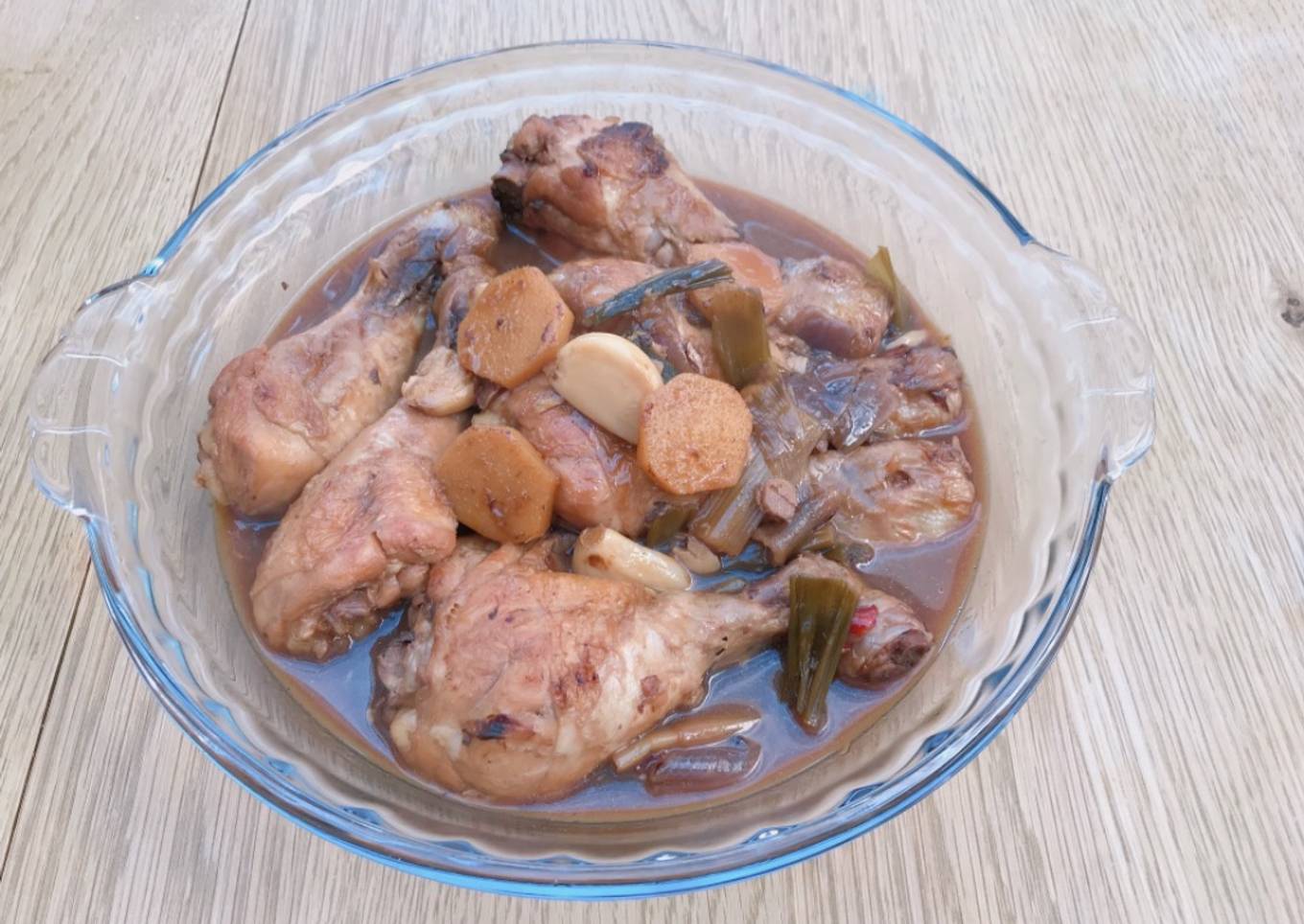 Braised chicken drumsticks