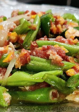 Foto resep Tumis Buncis Kornet Telur 🇲🇨 #antiribet #masakanindo