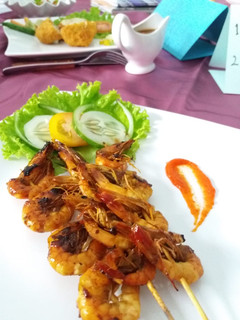 Foto resep Sate udang bakar