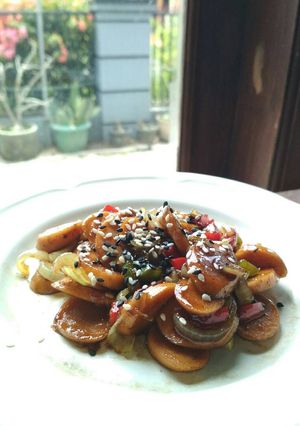 Foto resep Sosis tumis bombay #ketopads_cp_ekitchen