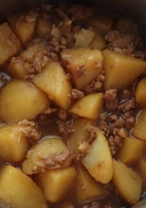Foto resep Kentang Daging Kecap