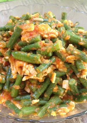 Foto resep Oseng Kacang Panjang ala Rumahan