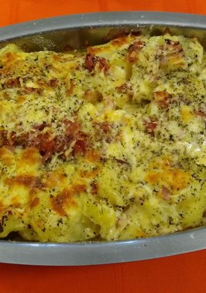 Una foto de Torta de papas (salada)