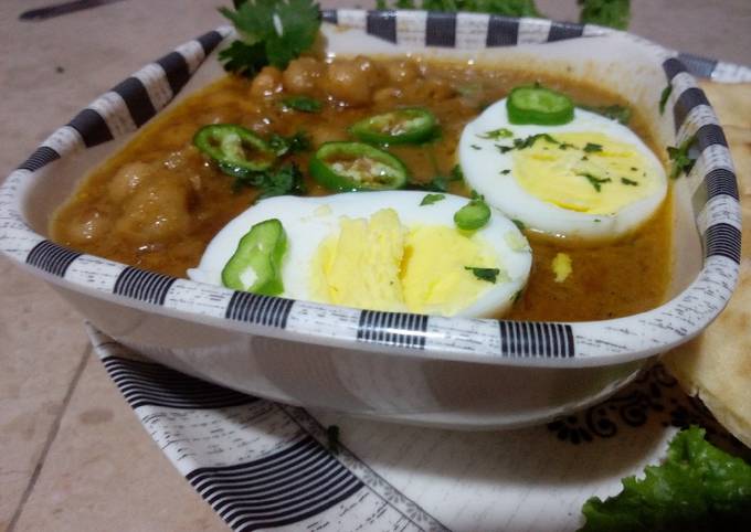 Recipe of Thomas Keller Lahori chikar choly andy