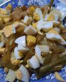 Ensalada de chauchas rollizas
