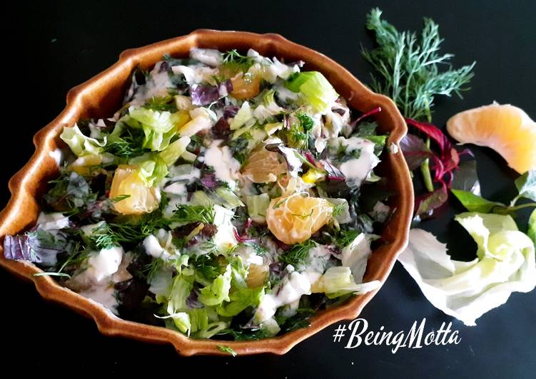 Recipe of Leafy Salad in 23 Minutes for Young Wife