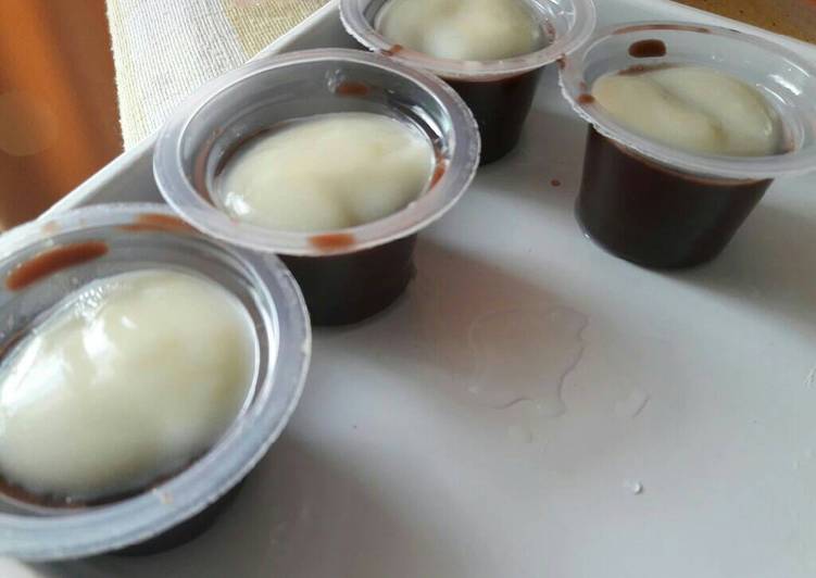 Puding Coklat Susu With MyVla dari Nutrijell