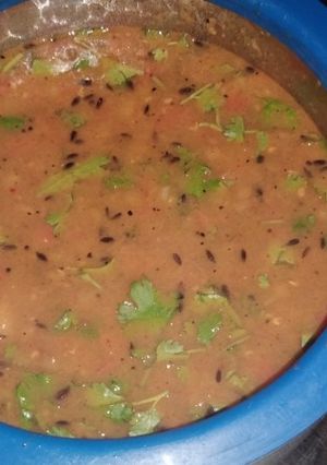 A picture of Masoor daal.