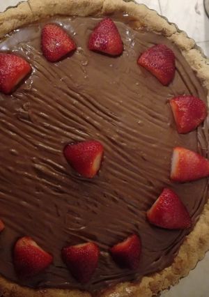 Una foto de Tarta cabsha con harina integral
