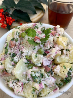 A picture of Brazilian potato salad.