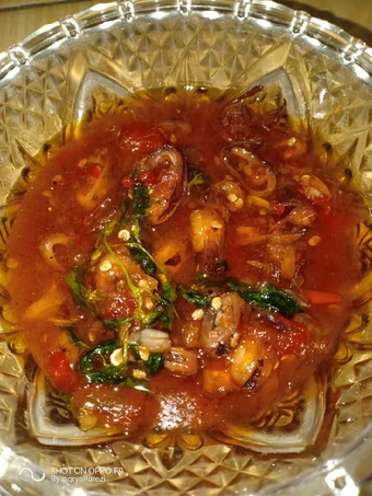 Cara Mudah Membikin Resep Sambel asin cumi yang  Bikin Ketagihan Anti Ribet, Bikin Ngiler