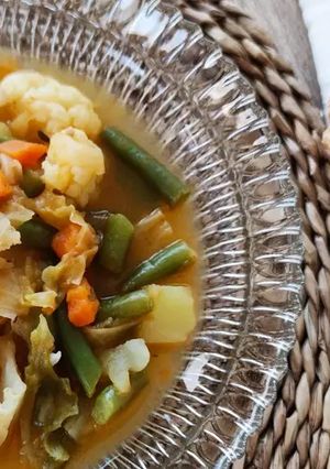 Una foto de Guiso de verduras