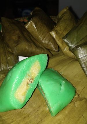 Foto resep Kue Nagasari Pandan (Lembut dan kenyal)