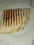 Torta de trigo con pollo