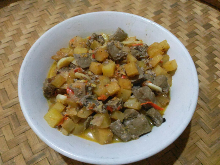 Bagaimana Membuat Sambel Goreng Kentang Hati Sapi yang Enak Banget