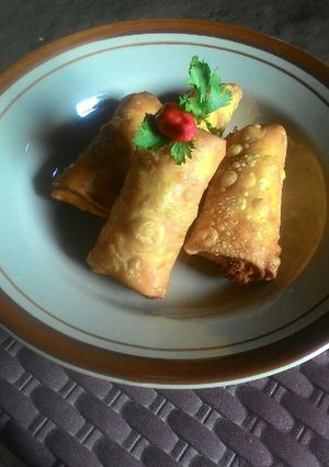 Foto resep Lumpia isi martabak kombinasi