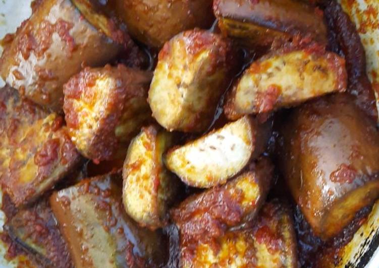 Balado gulmer terong oven