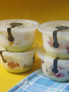 Foto resep Puding salad buah