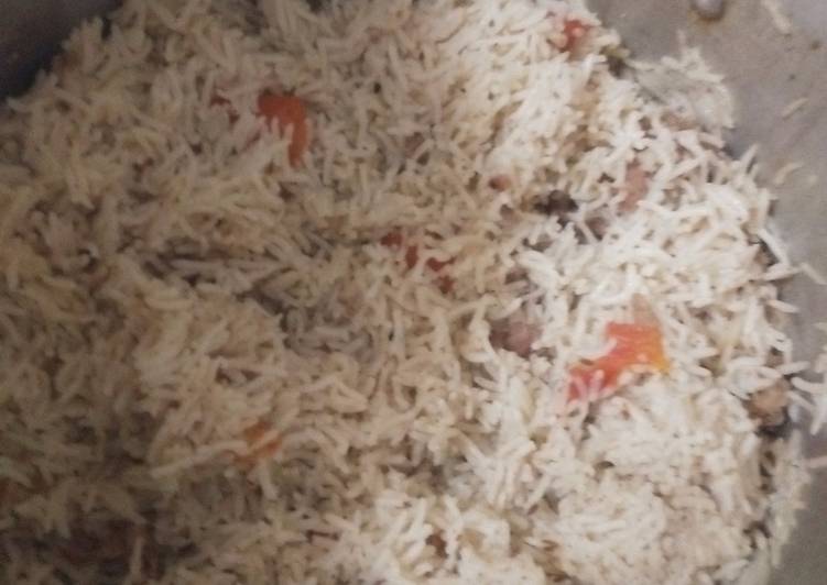 Steps to Cook Ultimate Qeema palao