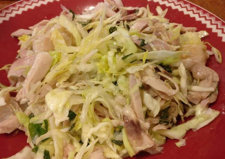Step-by-Step Guide to Make Delicious Chicken salad vermicelli