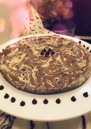 صورة لوصفة براونيز بالطحينة لذييذ يمي ❤🌹