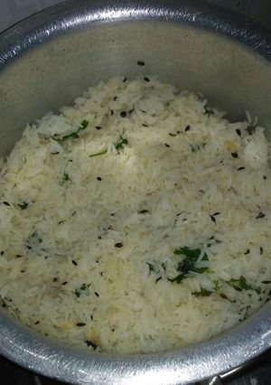 A picture of Jeera Rice.
