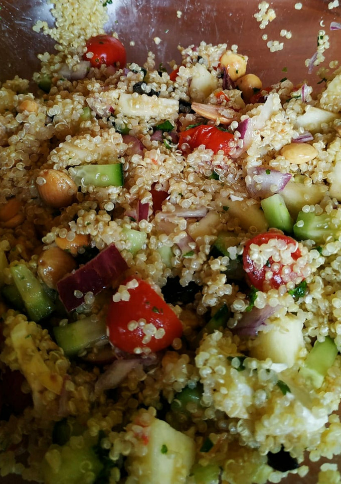 Una foto de Ensalada de quinoa