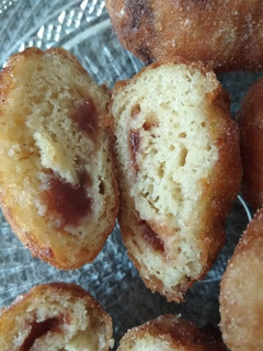 Gluténmentes, tejmentes töltött mini Fánkok recept fotója