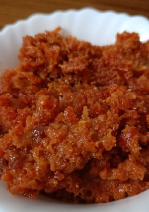 A picture of Jaggery Carrot Halwa.