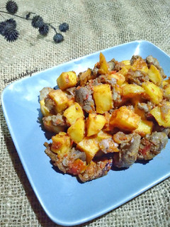 Foto resep Balado kentang ati ampela