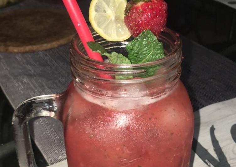 Easiest Way to Make Any-night-of-the-week Strawberry Mojito